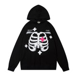 Men Hoodie Printed Hoodie Men's Spring and Autumn Long Sleeve Pullover