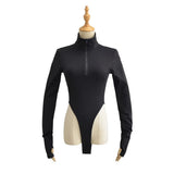 Women T-Shirt Tight Bottoming Long Sleeve T-shirt Top for Women Spring and Autumn