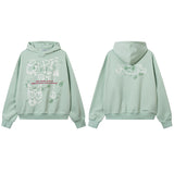 Unisex Vintage Hoodie Printed Loose Hoodie