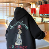 Men Hoodie Hooded Sweater Men Spring and Autumn Coat Fashion Brand Loose BF Idle Style