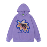 Men Hoodie Pattern Hooded Sweater Men's Autumn and Winter Long Sleeve Casual Pullover