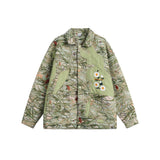 Unisex Sweater Autumn Vintage Printed Coat