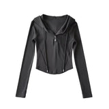 Women's T-Shirt Autumn T-shirt Top Women's Short Stitching Bottoming Shirt