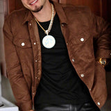 Men Jack Jacket Coat Fall Winter Men Top