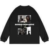 Men Hoodie Printed Sweater Men's Autumn and Winter Casual Loose
