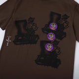 Travis Scott T-Shirt TRAVIS SCOTT Short Sleeve Summer KAWS Hip Hop T-Shirt