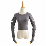 Women's T-Shirt Spring and Autumn Sports Top Short Women's T-shirt