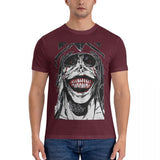 Novelty SOLO LEVELLING STATUE OF GOD T-Shirt Men Round Neck