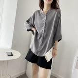 Women T-shirt Denim Shirt Women's Spring Design Loose Top