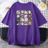 Printed T-Shirt Women's Summer Short Sleeve Loose Hip Hop Street T-Shirt Women