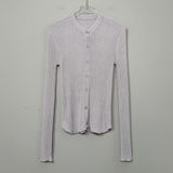 Women Long Sleeve Shirt Top Women's Cardigan Sexy