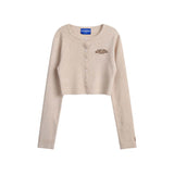 Unisex Jacket Autumn Short Knitted Sweaters Women's Clothing