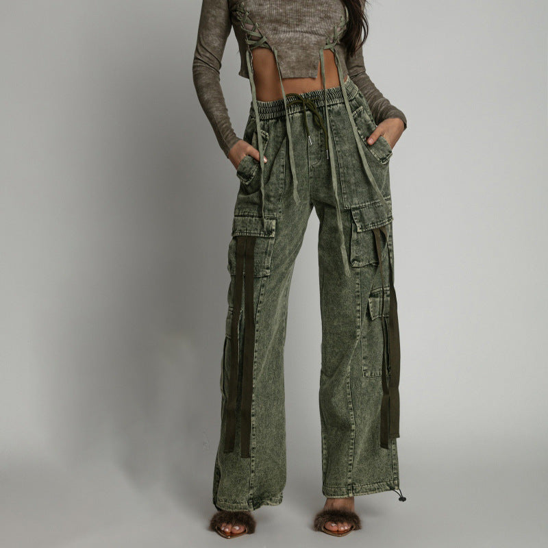Women Jeans Women's Spring and Autumn Slimming Patchwork Jeans