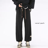 Men Sweatpants Basketball Shorts Men's Casual Ankle-Tied Harem Men's Pants
