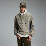 Unisex long-sleeved shirt spring and summer retro