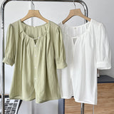 Women T-Shirt Short-Sleeved Shirt Women's Summer Loose Top