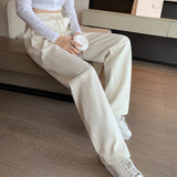 Palazzo Pants Wide Leg Banana Pants Loose Drooping Casual Straight-Leg Track Sweatpants