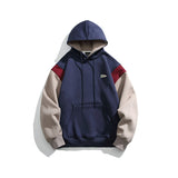 Unisex Hoodie Japanese-Style Retro Hooded Winter Hoodie Men and Women Couple