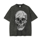 Heavyweight Pure Cotton Washed T Shirt Large