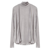 Women Long Sleeve Shirt Long Sleeve Jacket Sleeveless Vest