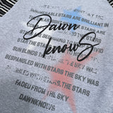 Women Long Sleeve T-Shirt Sleeve Short T-shirt Letter Crew Neck Girls' Summer Top