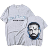 Rapper Drake Graphic Print T-shirt Men's T-shirt
