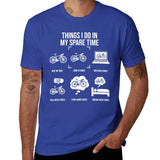 Things I Do In My Spare Time, Bicycle Cycling Lover T-Shirt