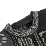 Kapital Sweater Vintage Hida Hehong Contrast Color Retro Ethnic Style Portrait Knitting Crew Neck Pullover Sweater