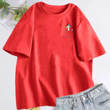 Pocket Subaru Duck T-shirt for Women Men Funny Graphic