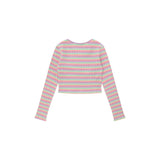 Women Sweater Short Knitwear Women's Autumn Short Long Sleeve Top
