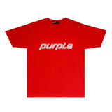 Purple Brand T Shirt Short Sleeve T-shirt Blouse