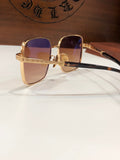 Chrome Hearts Sunglasses Simple Atmospheric Titanium Casual Sunglasses