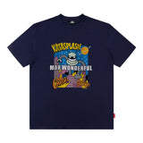 Men T Shirt Summer Cartoon Short Sleeve T-shirt