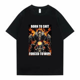 Skull Man Graphic Tshirt Sorry Ladies