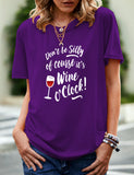 Women's Independence Day T Shirt Pattern Printed Short-Sleeved T-shirt