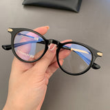 CHH Chrome Hearts Glasses Vintage Large Frame Versatile Myopia Glasses Frame