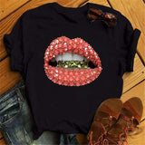Print Women T Shirt Casual Short Sleeve