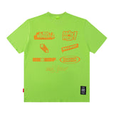 Men T Shirt West Coast Cartoon Printed Short Sleeve T-shirt Men and Women Loose Casual