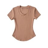 Women's T-Shirt Short-Sleeved T-shirt Women's Short Summer Top