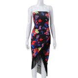 Women's Desses Dress Printed Beach Dress Midi Dress for Women