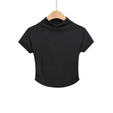 Women T-Shirt Short-Sleeved T-shirt Women's Summer Slim Top