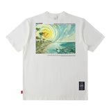 Men T Shirt Short-Sleeved T-shirt for Men and Women Couple Spring and Summer