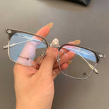 CHH Chrome Hearts Glasses pure titanium ultra-light square business retro versatile myopia glasses frame