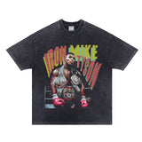 Mike Tyson T Shirt Boxer Retro Short Sleeve