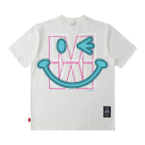 Men T Shirt Street Hip-Hop Fashion Brand T-shirt Men's and Women's Loose Short Sleeve