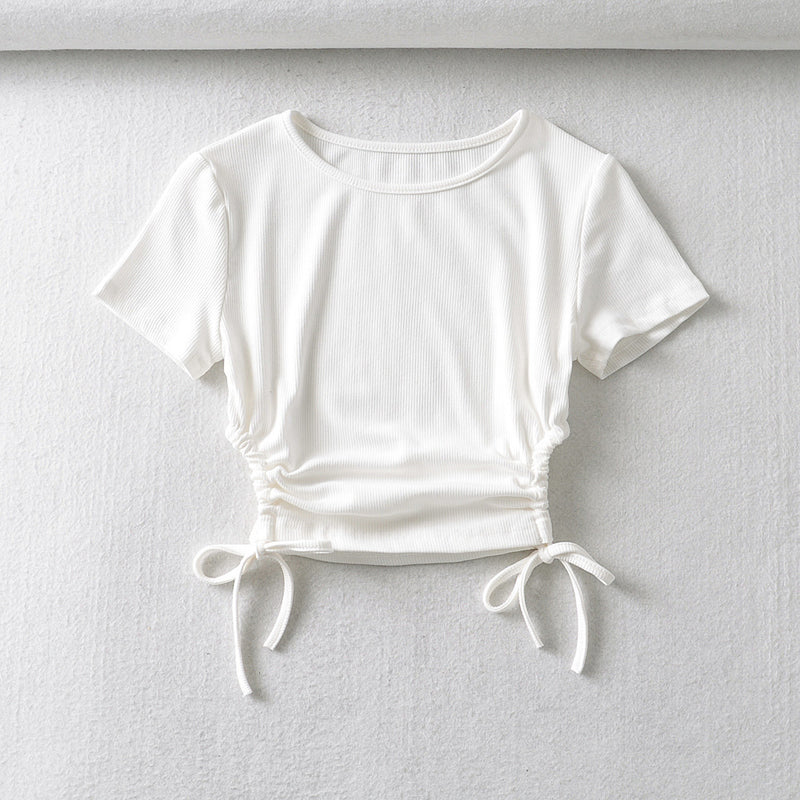 Women T-Shirt Summer T-shirt round Neck Women's Top