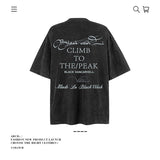 American vintage street T-shirt cotton vintage angel print men and women summer loose