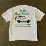 y2k Street vintage animated alphabet print short sleeve