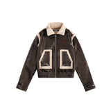 Unisex Jacket Winter Lambskin Hot Girl Leather Jacket