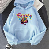 Mf Doom Hoodie  Rapper Print Sweatshirt